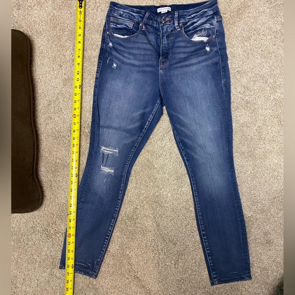 Good American Dark Blue Skinny Jeans